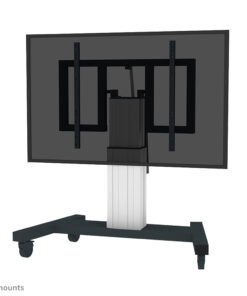 Neomounts PLASMA-M2550TSILVER TV trolley 42-85" - gemotoriseerd - tafel kantelfunctie