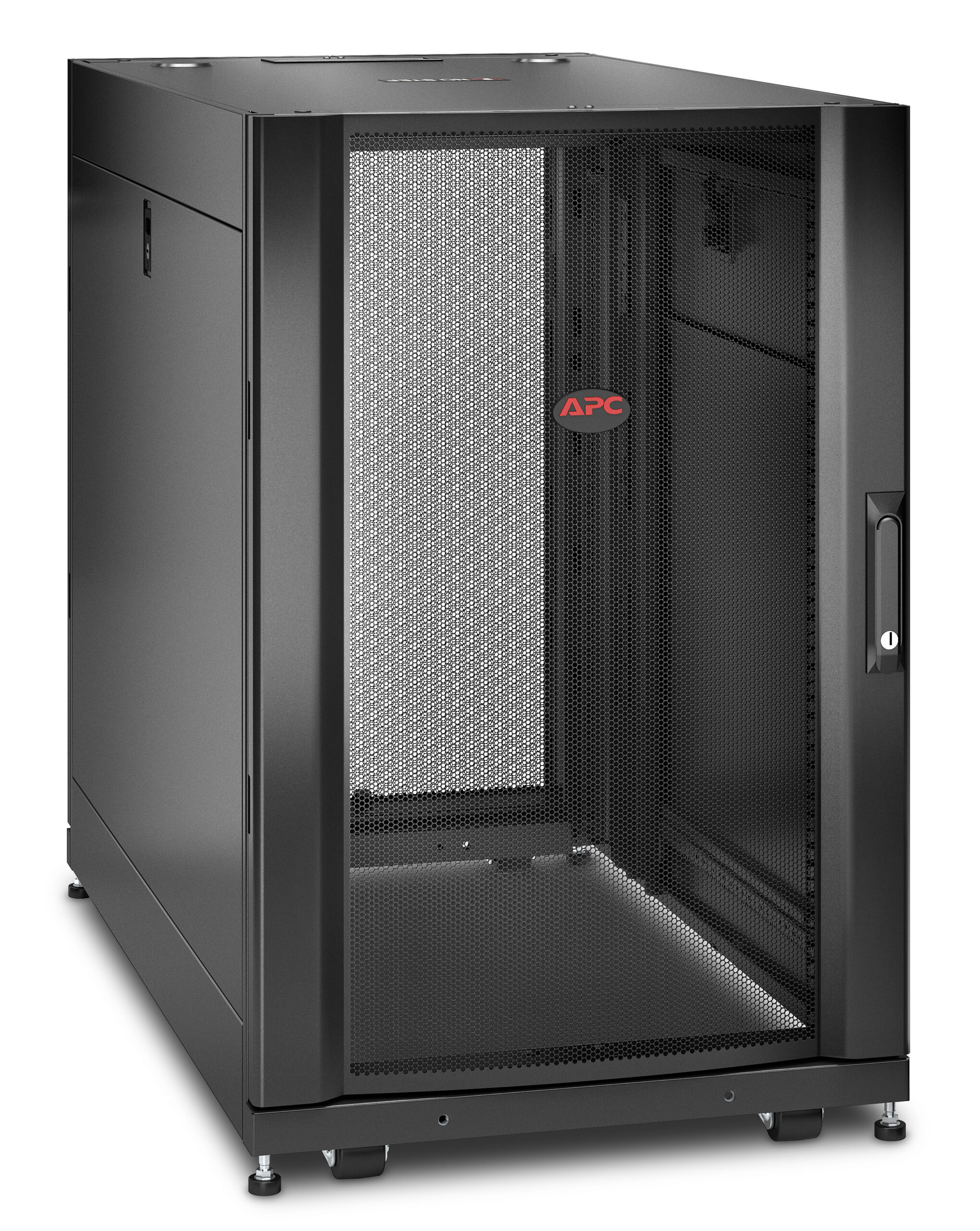 APC NetShelter SX AR3106 18U 600mm(b) x 1070mm(d) 19" IT rack met zijpanelen - Afbeelding 4