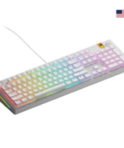 Glorious Gaming GMMK 3 HE 100% Prebuilt toetsenbord Gamen USB QWERTY Amerikaans Engels Wit