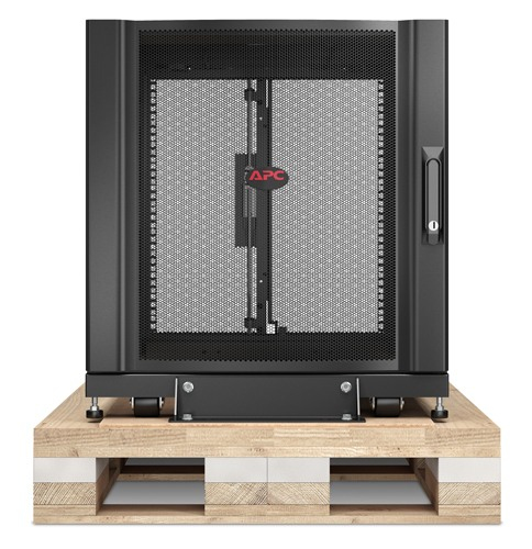 APC NetShelter SX 12U Server Rack Enclosure 600mm x 1070mm w/ Sides Black Shock Packaging