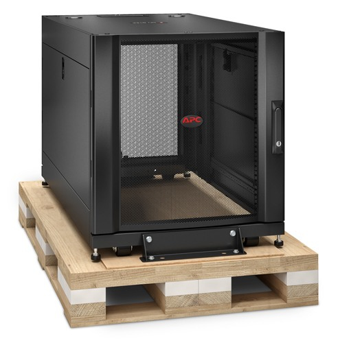 APC NetShelter SX 12U Server Rack Enclosure 600mm x 1070mm w/ Sides Black Shock Packaging - Afbeelding 2