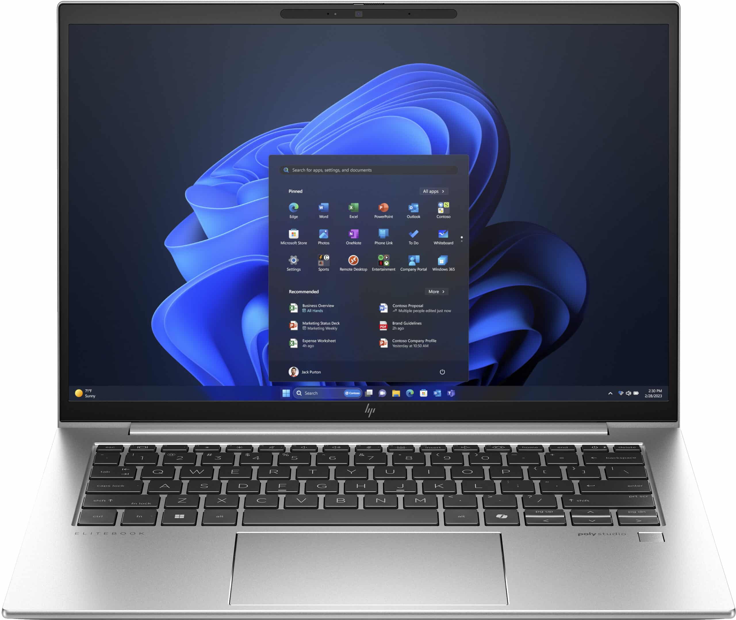 HP EliteBook 840 G11 Intel Core Ultra 5 125U Laptop 35,6 cm (14") WUXGA 16 GB DDR5-SDRAM 512 GB SSD Wi-Fi 6E (802.11ax) Windows 11 Pro AI PC Zilver