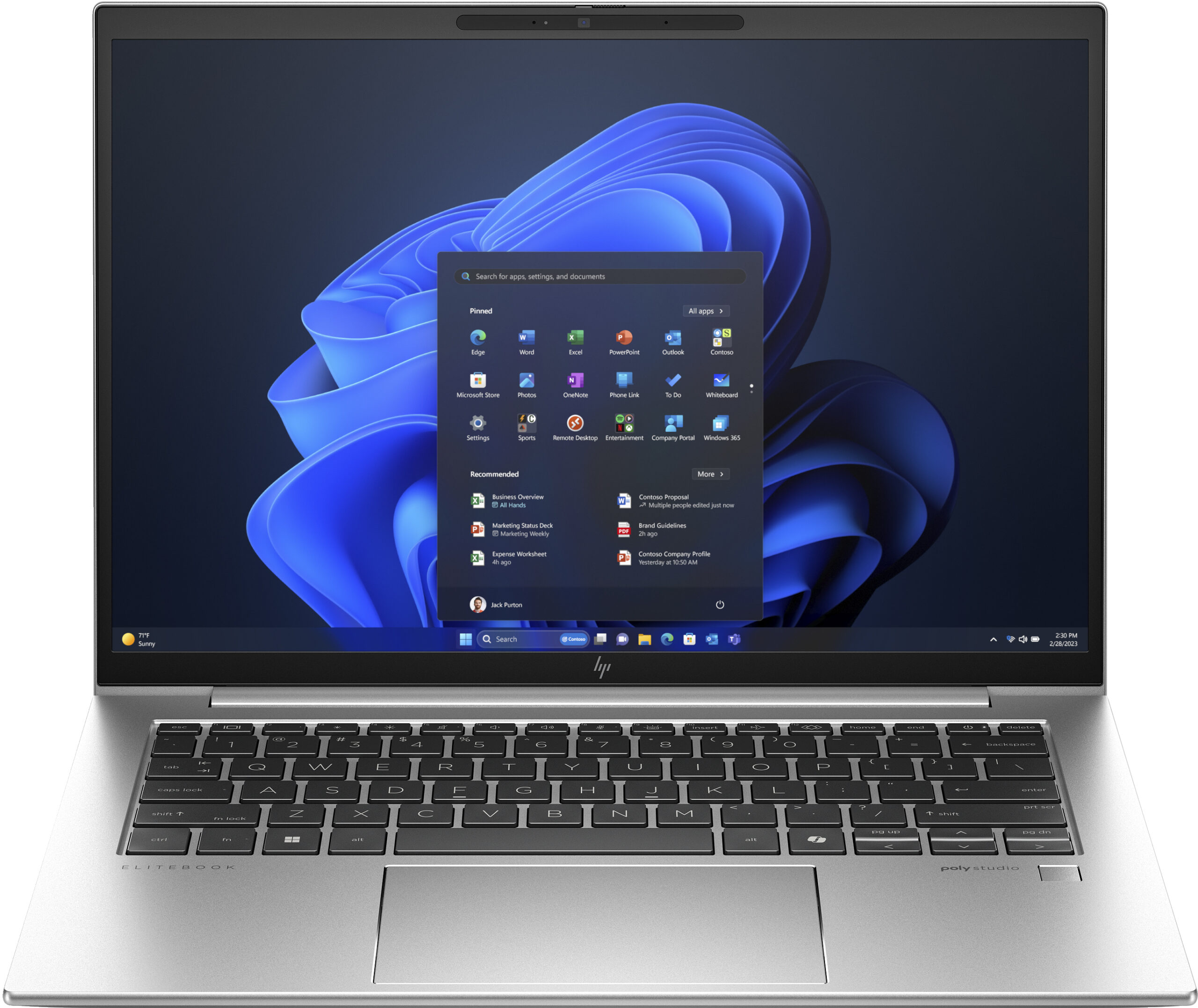 HP EliteBook 840 G11 Intel Core Ultra 7 155U Laptop 35,6 cm (14") WUXGA 16 GB DDR5-SDRAM 512 GB SSD Wi-Fi 6E (802.11ax) Windows 11 Pro AI PC Zilver