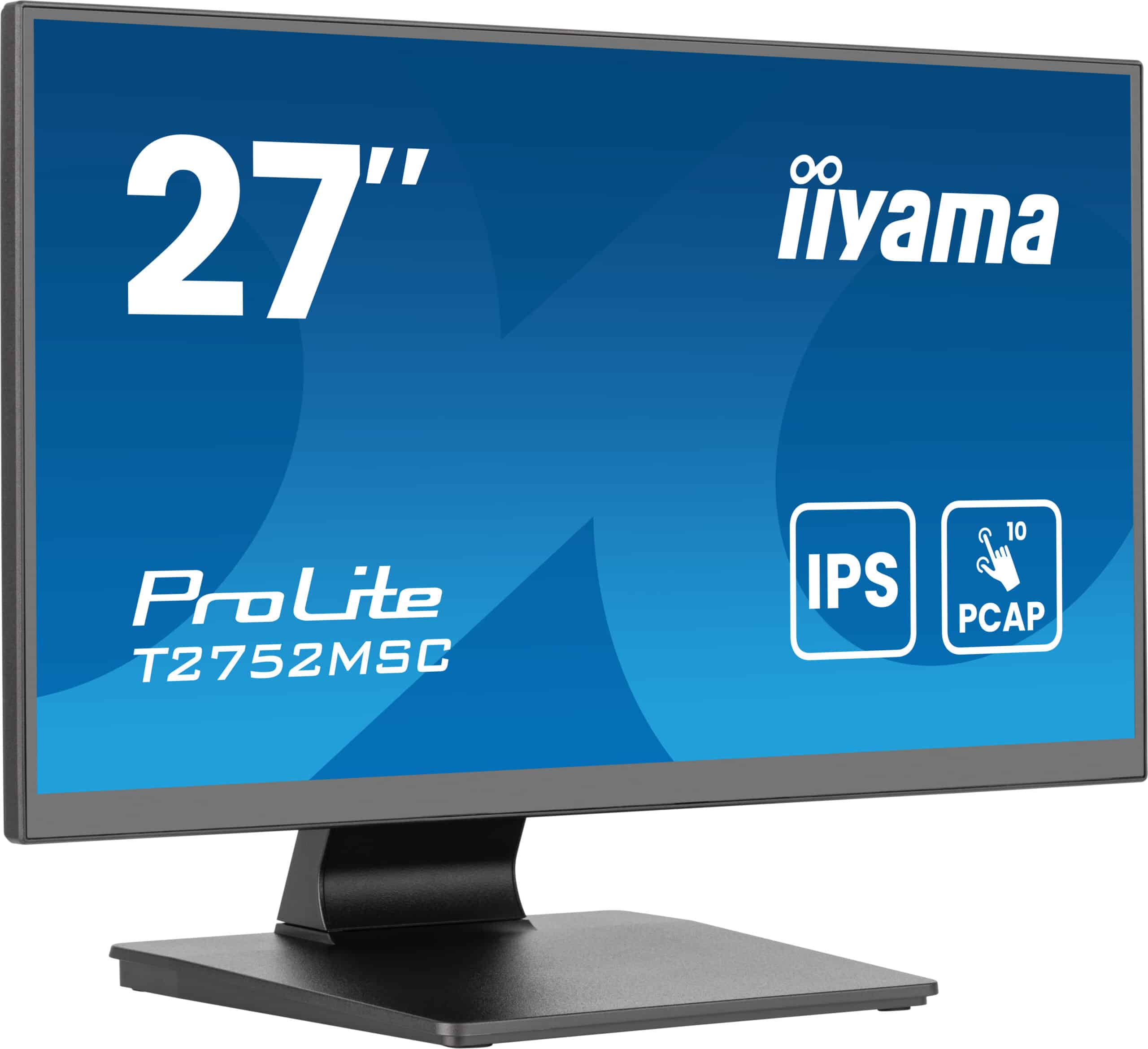 iiyama ProLite T2752MSC-B1AG computer monitor 68,6 cm (27") 1920 x 1080 Pixels Full HD LED Touchscreen Zwart - Afbeelding 2