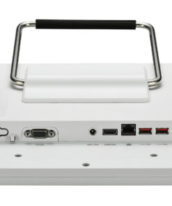 Shuttle All-In-One System POS X509, 15.6" Single-Touch-Screen (resistive), Celeron 7305U, 8GB RAM, 120GB M.2 SSD, 2x COM (RS232), Wifi, IP54, ventilatorloos, 24/7 permanent gebruik - Afbeelding 4