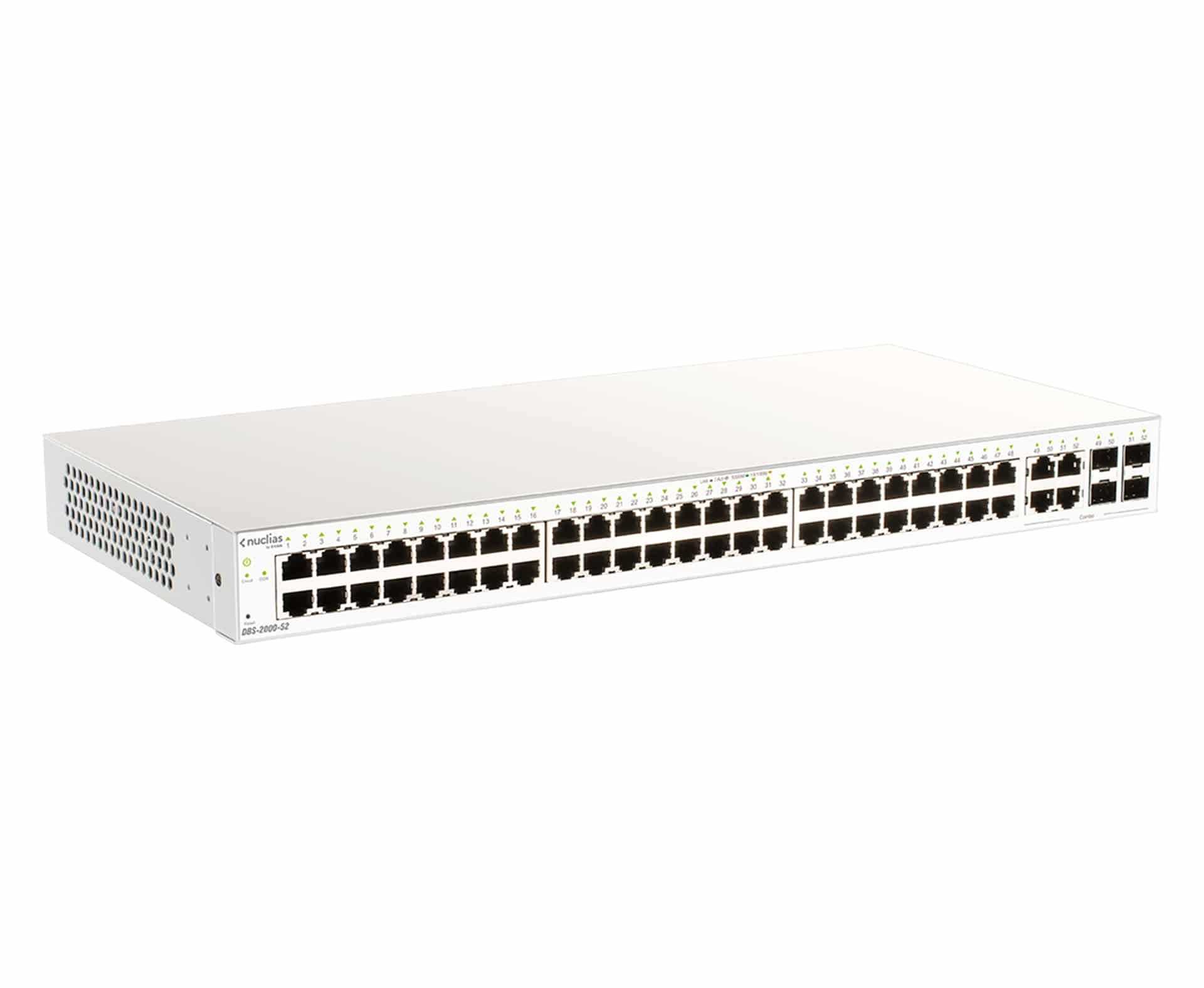 D-Link DBS-2000-52 netwerk-switch Managed L2 Gigabit Ethernet (10/100/1000) Grijs - Afbeelding 2