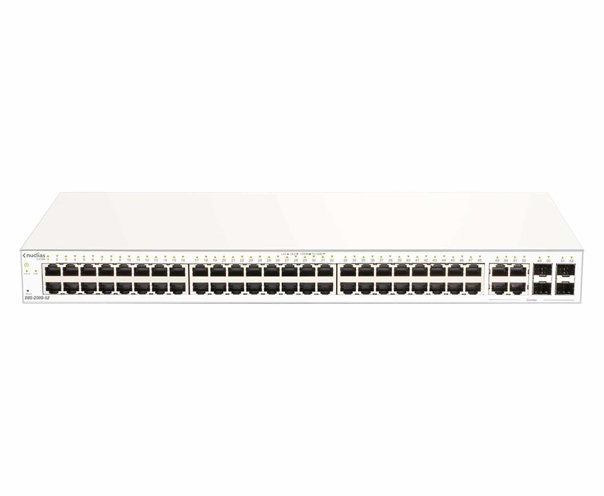 D-Link DBS-2000-52 netwerk-switch Managed L2 Gigabit Ethernet (10/100/1000) Grijs - Afbeelding 3