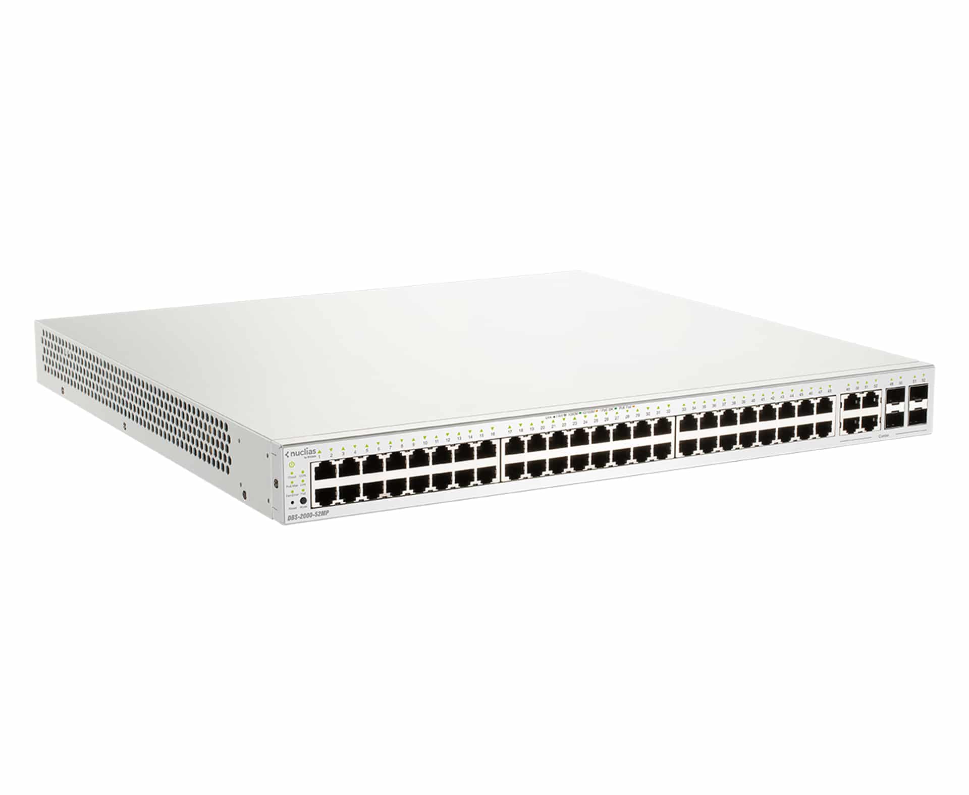 D-Link DBS-2000-52MP netwerk-switch Managed L2 Gigabit Ethernet (10/100/1000) Power over Ethernet (PoE) Grijs - Afbeelding 3