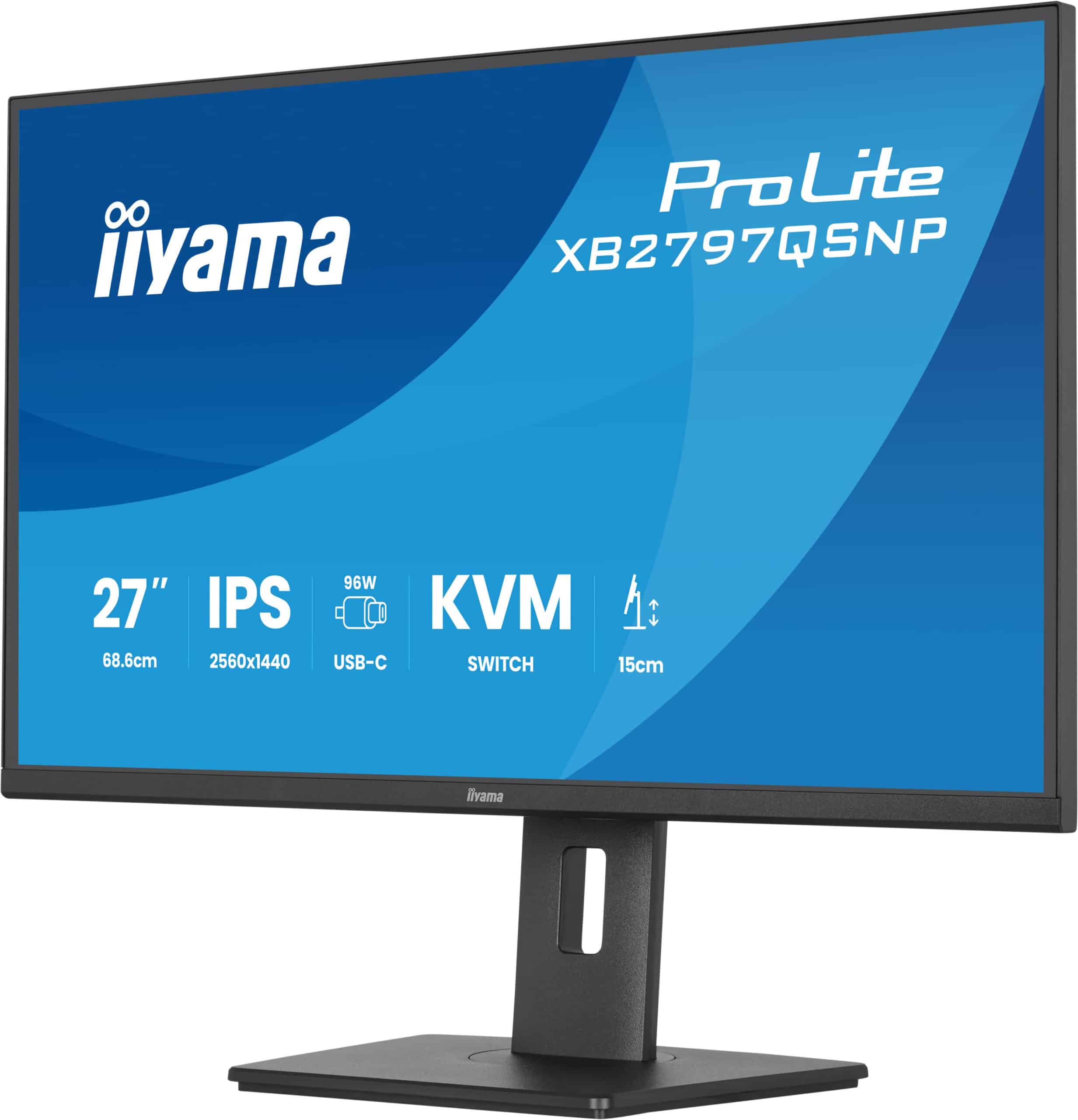 iiyama ProLite XB2797QSNP-B1 computer monitor 68,6 cm (27") 2560 x 1440 Pixels Quad HD LCD Zwart - Afbeelding 6