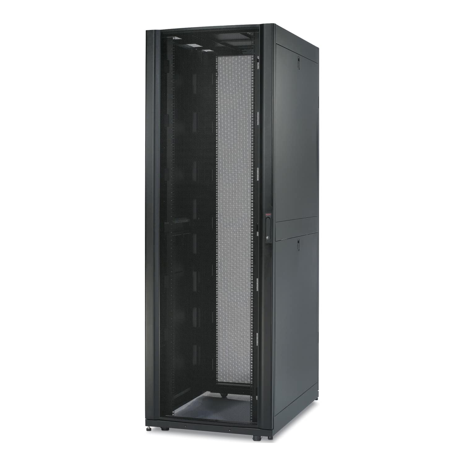 APC NetShelter SX 42U 750mm brede x 1070mm diepe behuizing met zijden, zwart - 907 kg Schokbestendige verpakking - Afbeelding 2