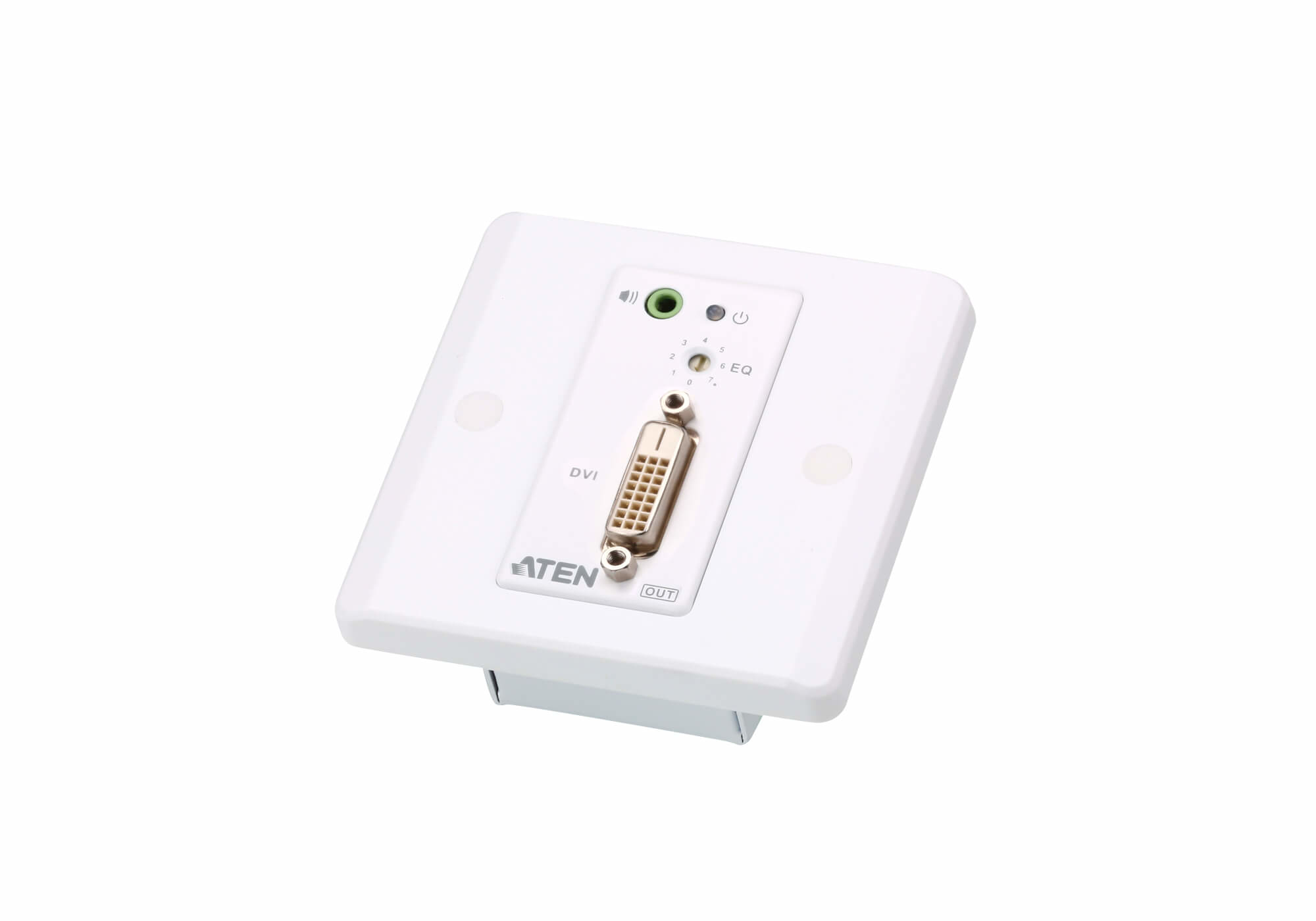 ATEN DVI/Audio Cat 5-verlenger met MK-muurplaat (1920 x 1200 bij 40 m) - Afbeelding 4
