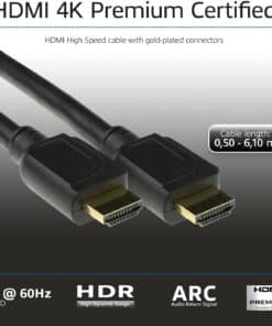 ACT 1,5 meter HDMI High Speed premium certified kabel v2.0 HDMI-A male - HDMI-A male - Afbeelding 2