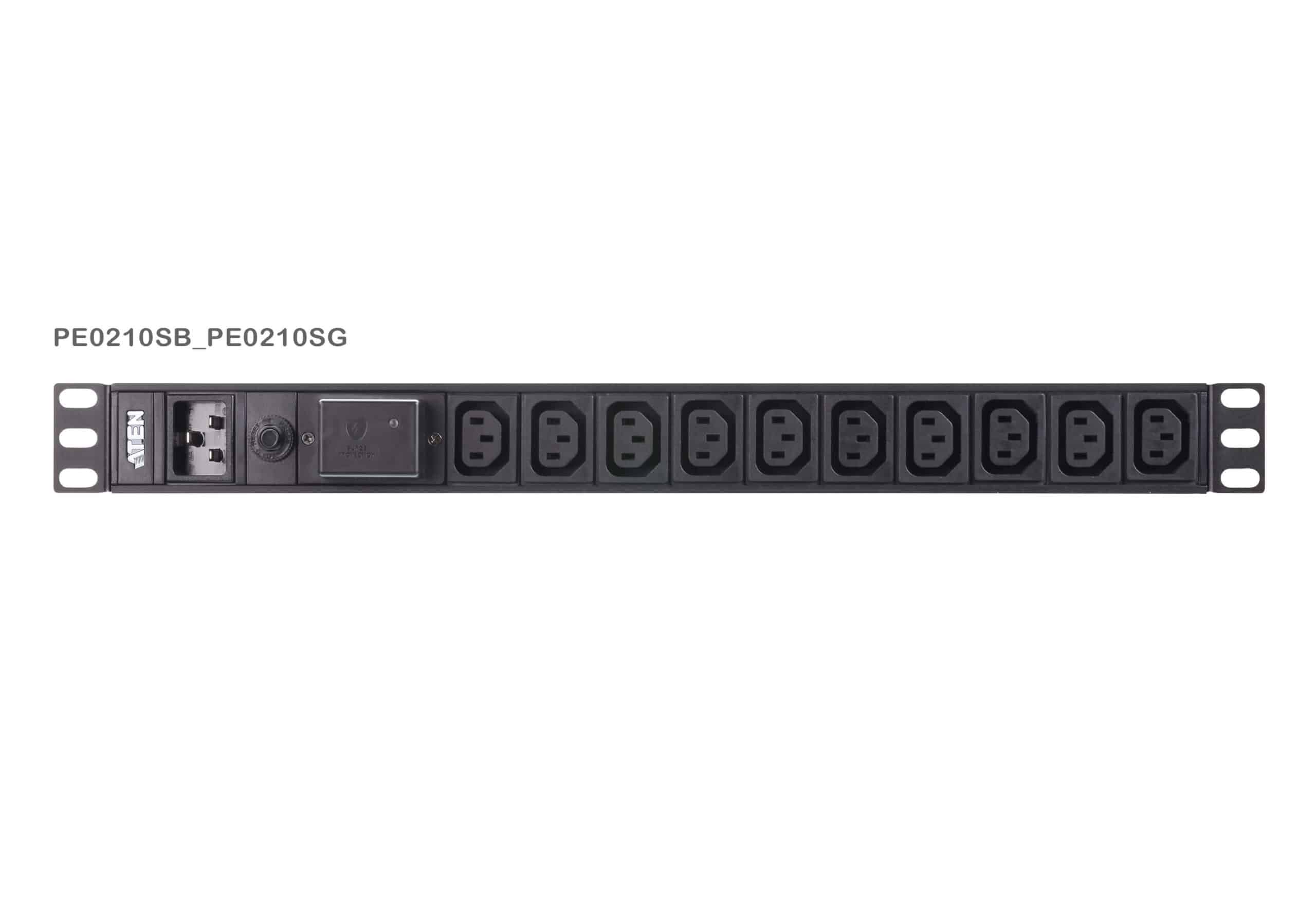 ATEN Standaard 1U PDU met overspanningsbeveiliging - Afbeelding 3