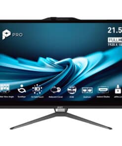 MSI Pro AP222T 14MA-613EU Intel Core i3-14100 54,6 cm (21.5") 1920 x 1080 Pixels Touchscreen Alles-in-één-pc 8 GB DDR4-SDRAM 512 GB SSD Windows 11 Home Wi-Fi 5 (802.11ac) Zwart