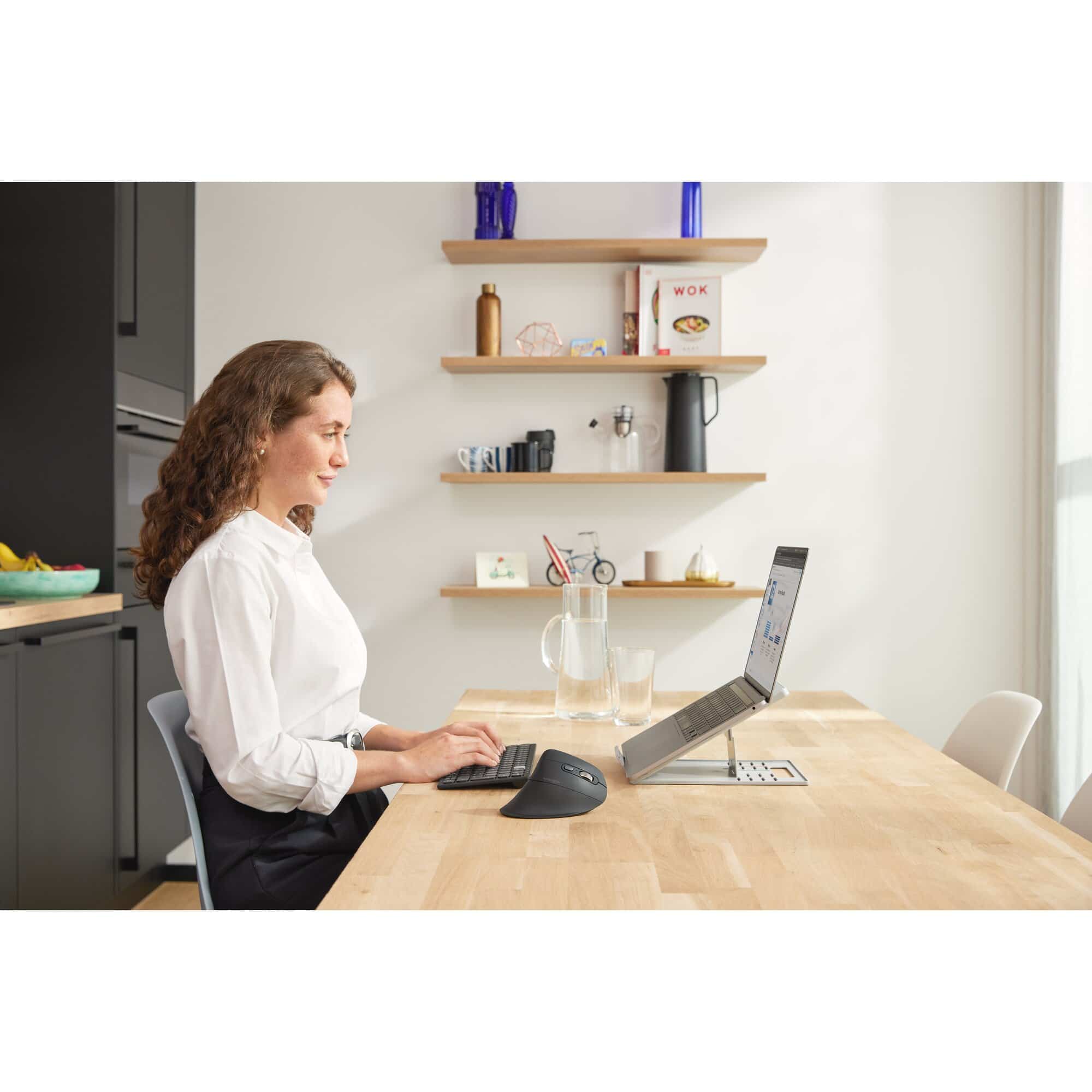 Kensington Multi-Device Dual Wireless Compact Keyboard toetsenbord RF-draadloos + Bluetooth Zwart - Afbeelding 8