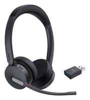 Yealink WH64 Hybrid Dual Teams Headset Draadloos Hoofdband Kantoor/callcenter Micro-USB Bluetooth Zwart - Afbeelding 2