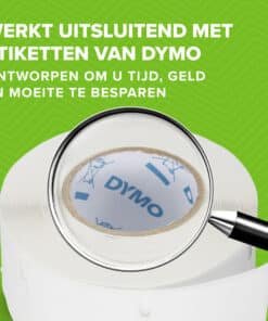 DYMO LabelWriter 550 Turbo Labelprinter | Labelmaker met direct thermisch afdrukken op hoge snelheid | Automatische labelherkenning | Drukt verzendlabels en meer af met USB/LAN-connectiviteit - Afbeelding 2
