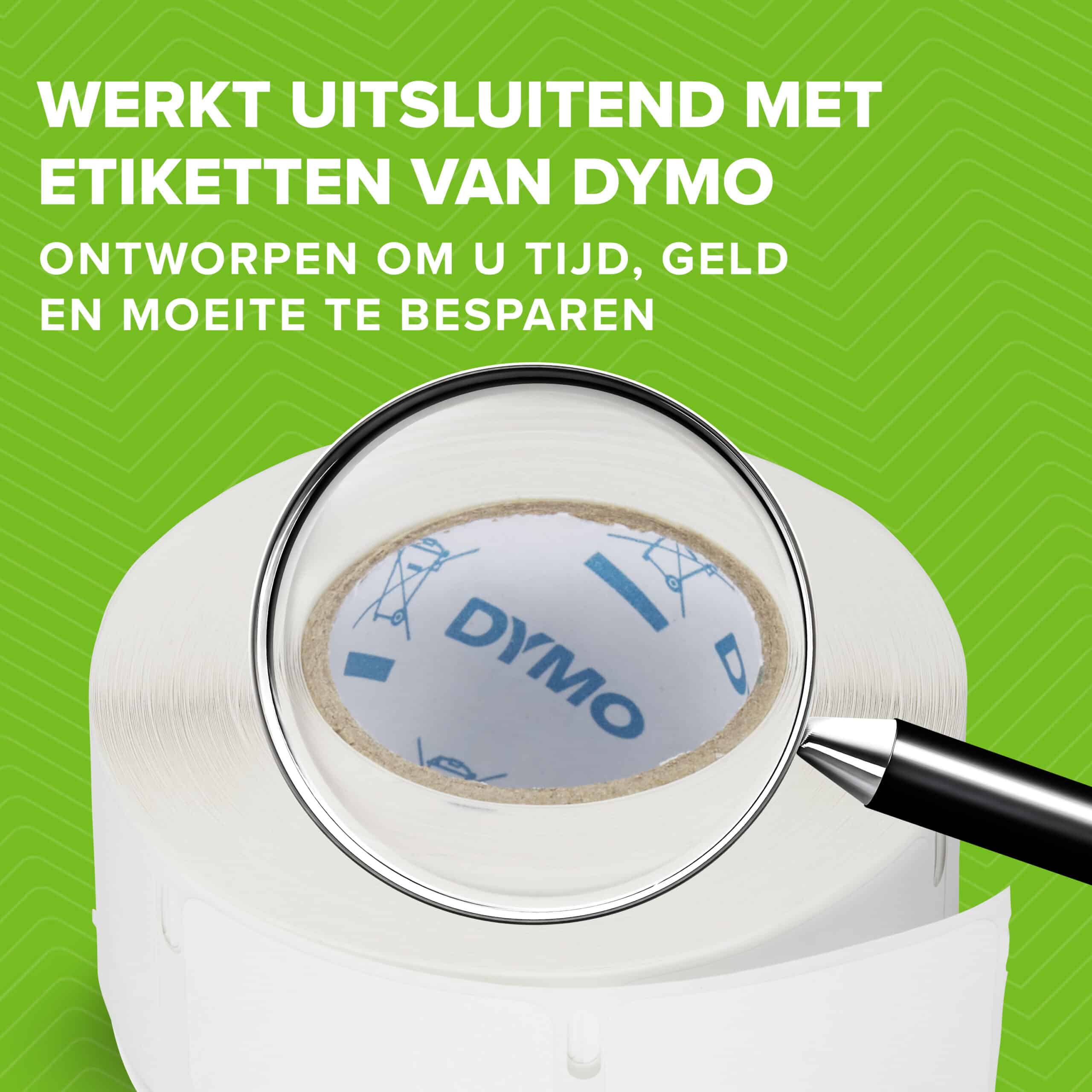 DYMO LabelWriter 5XL Labelprinter | Automatische labelherkenning labelmaker | Drukt extra brede verzendlabels af voor Amazon, DHL en meer | Perfect voor webwinkeliers | Tweepolige EU-stekker - Afbeelding 2