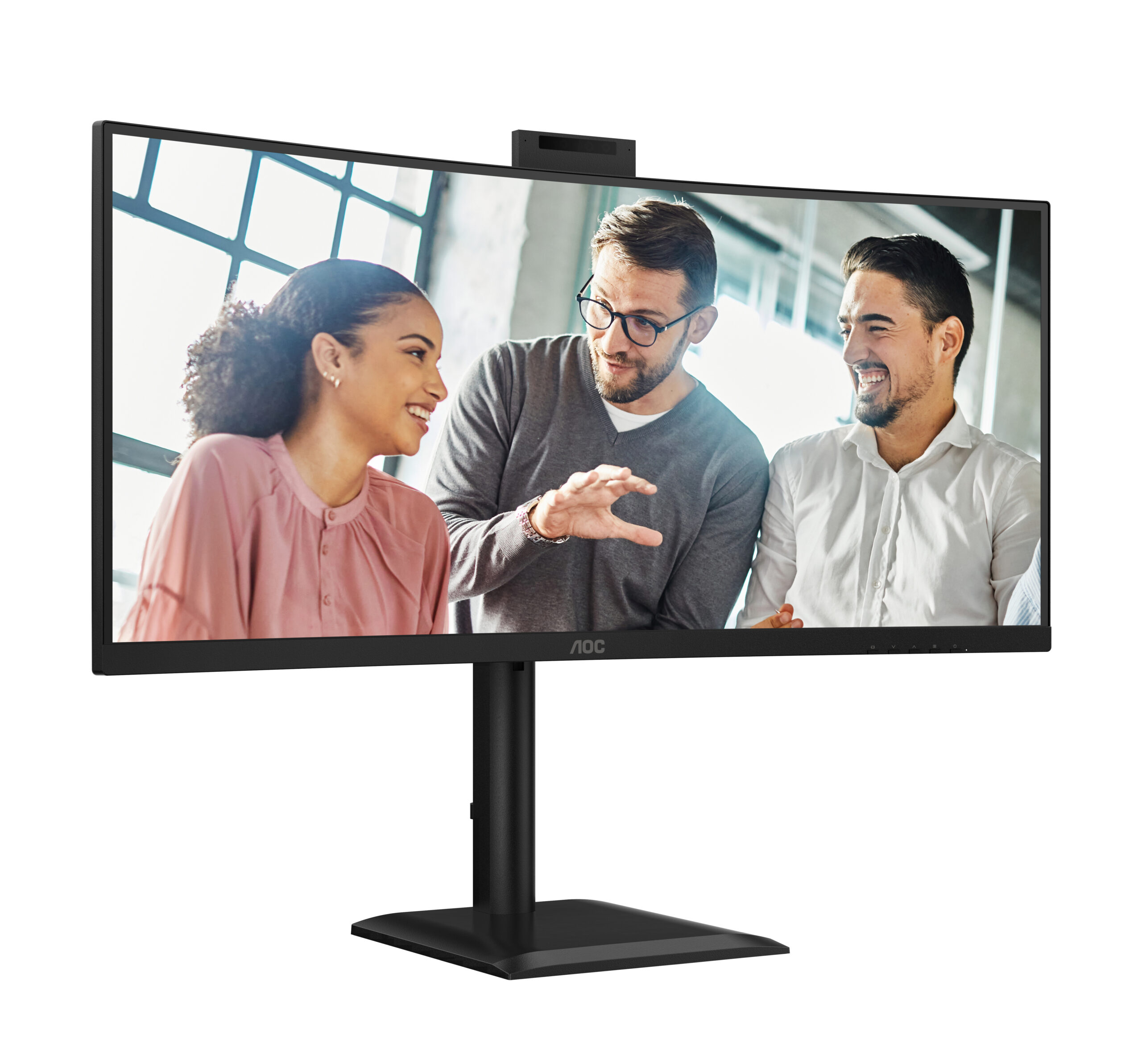 AOC CU34E4CW/75 computer monitor 86,4 cm (34") 3440 x 1440 Pixels Zwart - Afbeelding 8
