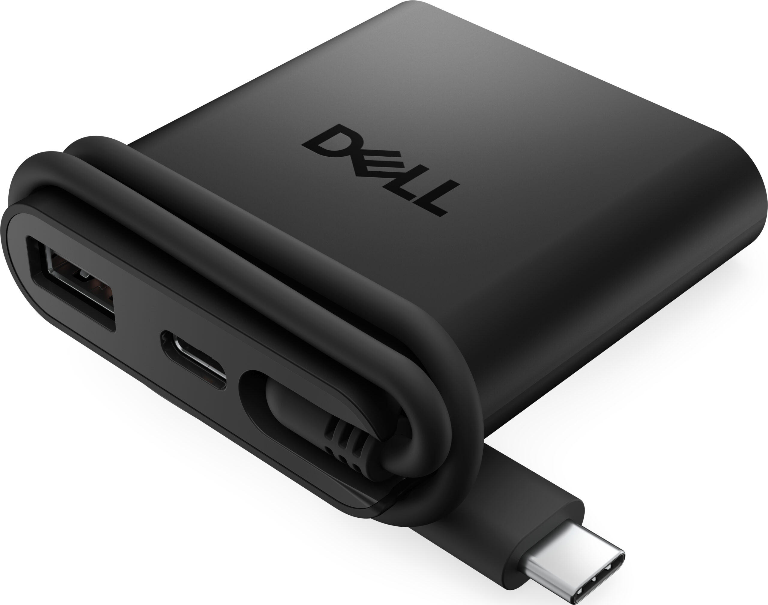DELL DA225 Bedraad USB 3.2 Gen 1 (3.1 Gen 1) Type-C Zwart - Afbeelding 2
