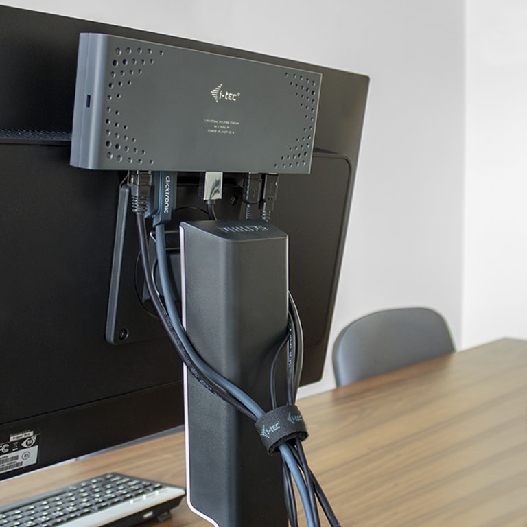 i-tec Docking station bracket, for monitors with VESA mount - Afbeelding 3