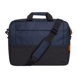 Trust Lisboa Laptop schoudertas 16 inch - Laptop schoudertas – Voor laptops tot 16 inch – Gerecycled polyester – Blauw