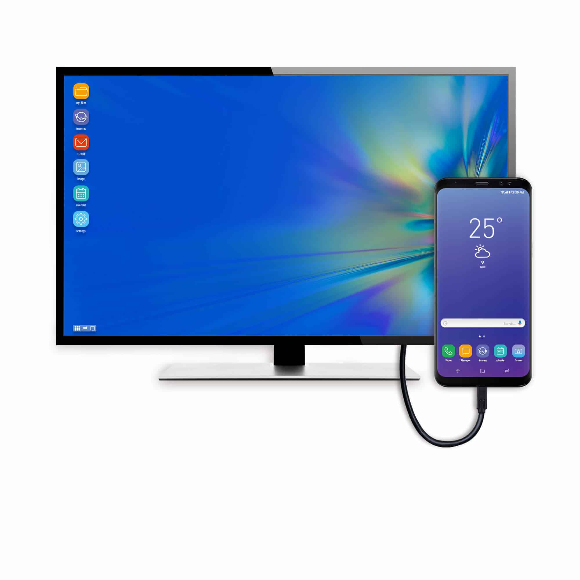 ATEN 2-Port USB-C Gen 1 Dock Switch met Power Pass-through - Afbeelding 6