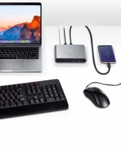 ATEN 2-Port USB-C Gen 1 Dock Switch met Power Pass-through - Afbeelding 8