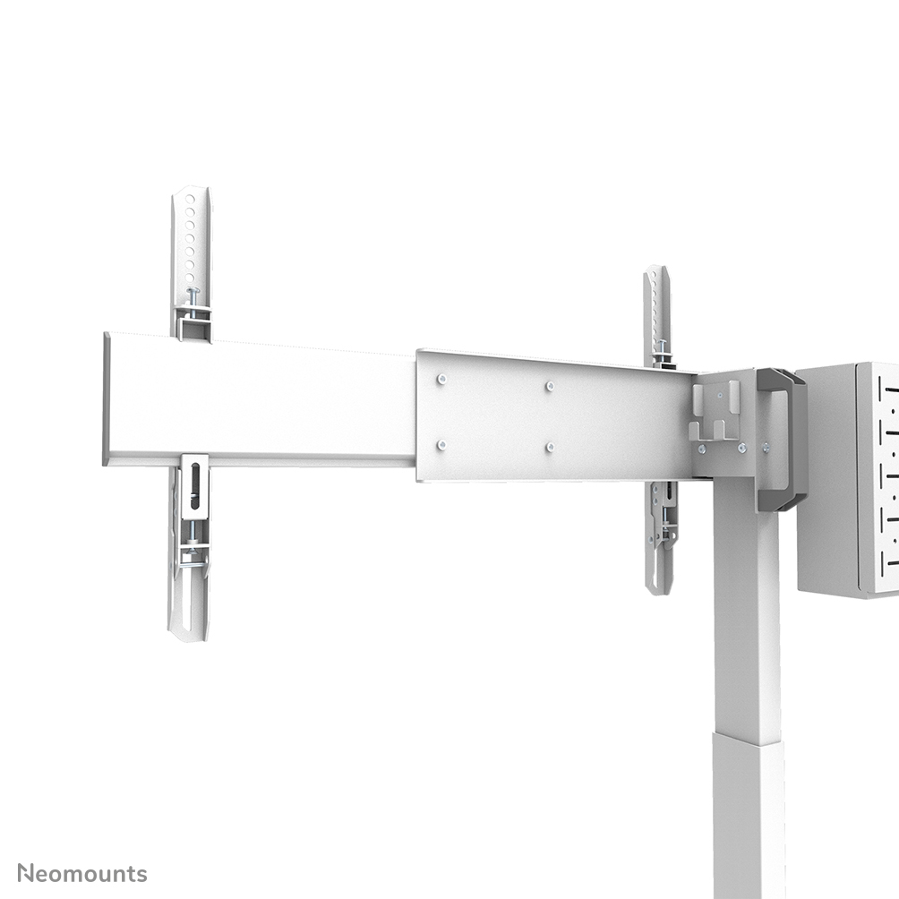 Neomounts ADM-875WH2 Dual Screen Adapter for WL55/FL55-875WH1, 42 - 65", 50 kg, 800x400mm - Afbeelding 5