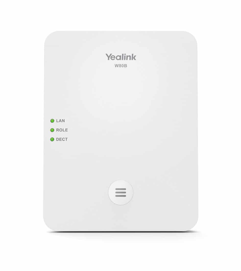 Yealink W80B DECT basis station Wit
