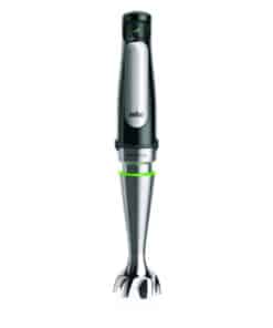 Braun MQ 7035X 0,6 l Staafmixer 1000 W Zwart, Gesatineerd staal