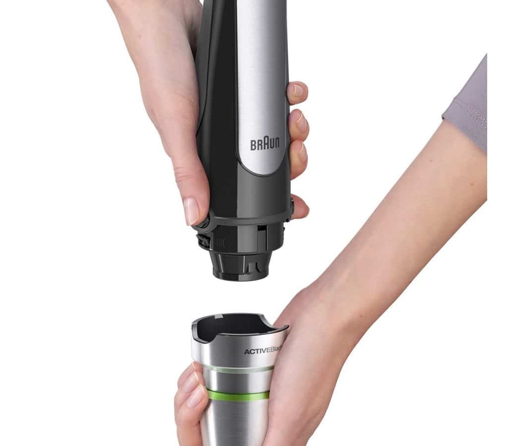 Braun MQ 7000X 0,6 l Staafmixer 1000 W Zwart, Gesatineerd staal - Afbeelding 3
