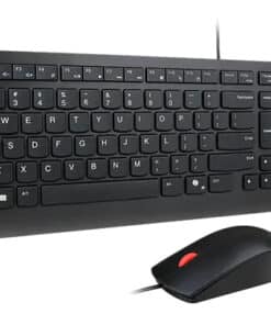 Lenovo 4X31R64403 toetsenbord Inclusief muis Thuis/Werk USB Belgisch, Frans Zwart - Afbeelding 3