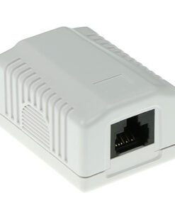 ACT Modulair opbouwdoos unshielded 1-voudig CAT6