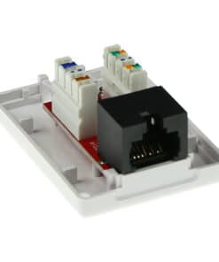 ACT Modulair opbouwdoos unshielded 1-voudig CAT6 - Afbeelding 3