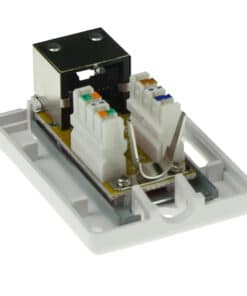 ACT Modulair opbouwdoos shielded 1-voudig CAT6 - Afbeelding 5