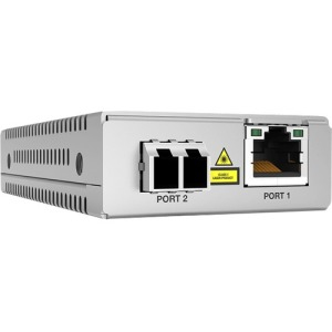 Allied Telesis AT-MMC2000/LC-960 netwerk media converter 1000 Mbit/s 1310 nm Multimode Grijs - Afbeelding 2