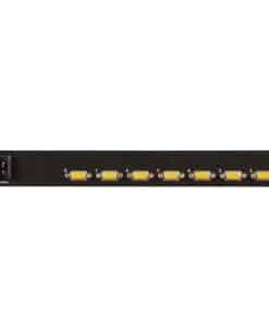 ATEN CL3108 rack console 47 cm (18.5") 1366 x 768 Pixels Metaal, Kunststof Zwart 1U - Afbeelding 2