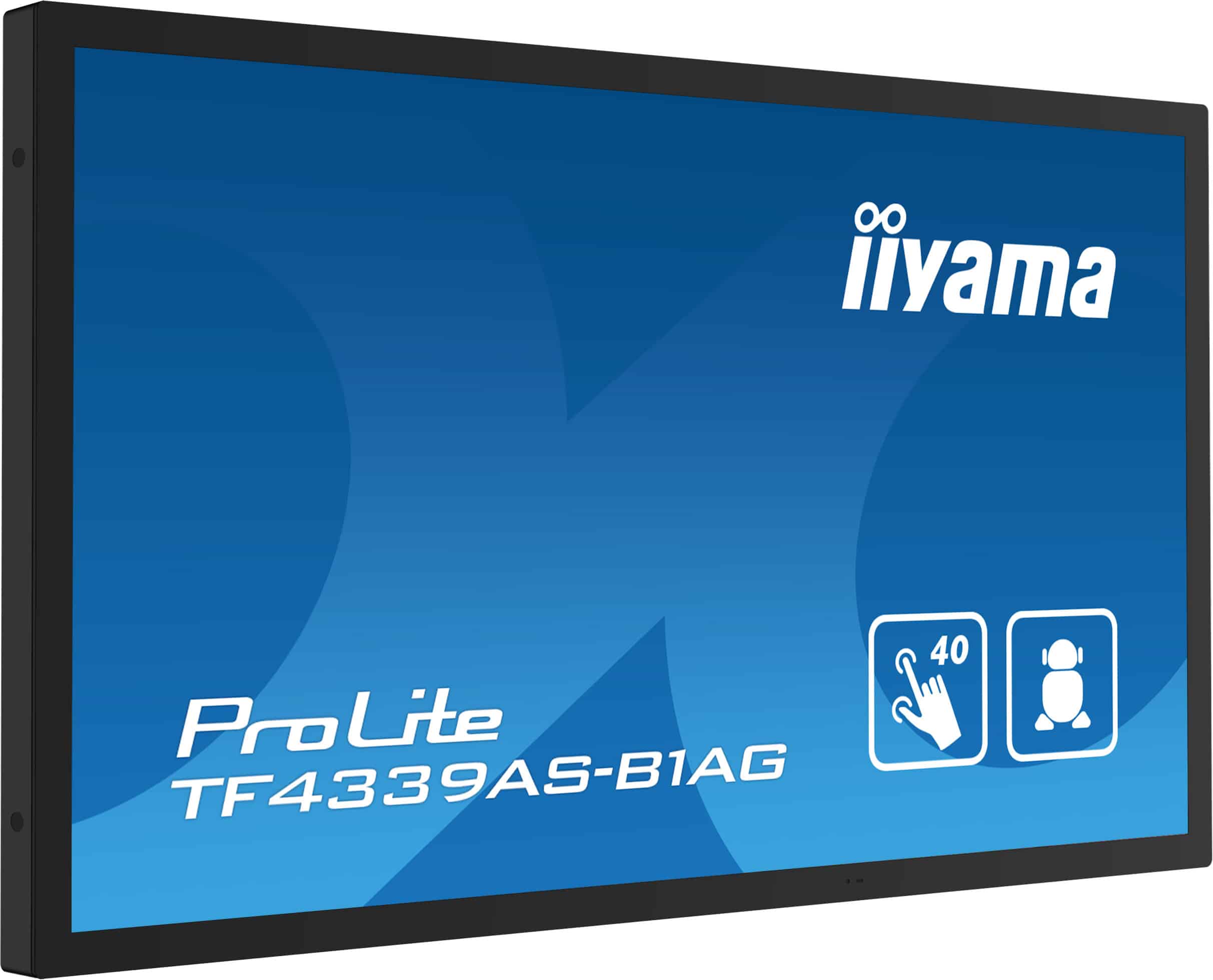 iiyama TF4339AS-B1AG computer monitor 108 cm (42.5") 3840 x 2160 Pixels 4K Ultra HD LED Touchscreen Zwart - Afbeelding 5