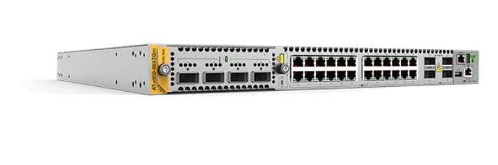 Allied Telesis AT-x950-28XTQm-B05 Managed L3+ 10G Ethernet (100/1000/10000) 1U Grijs