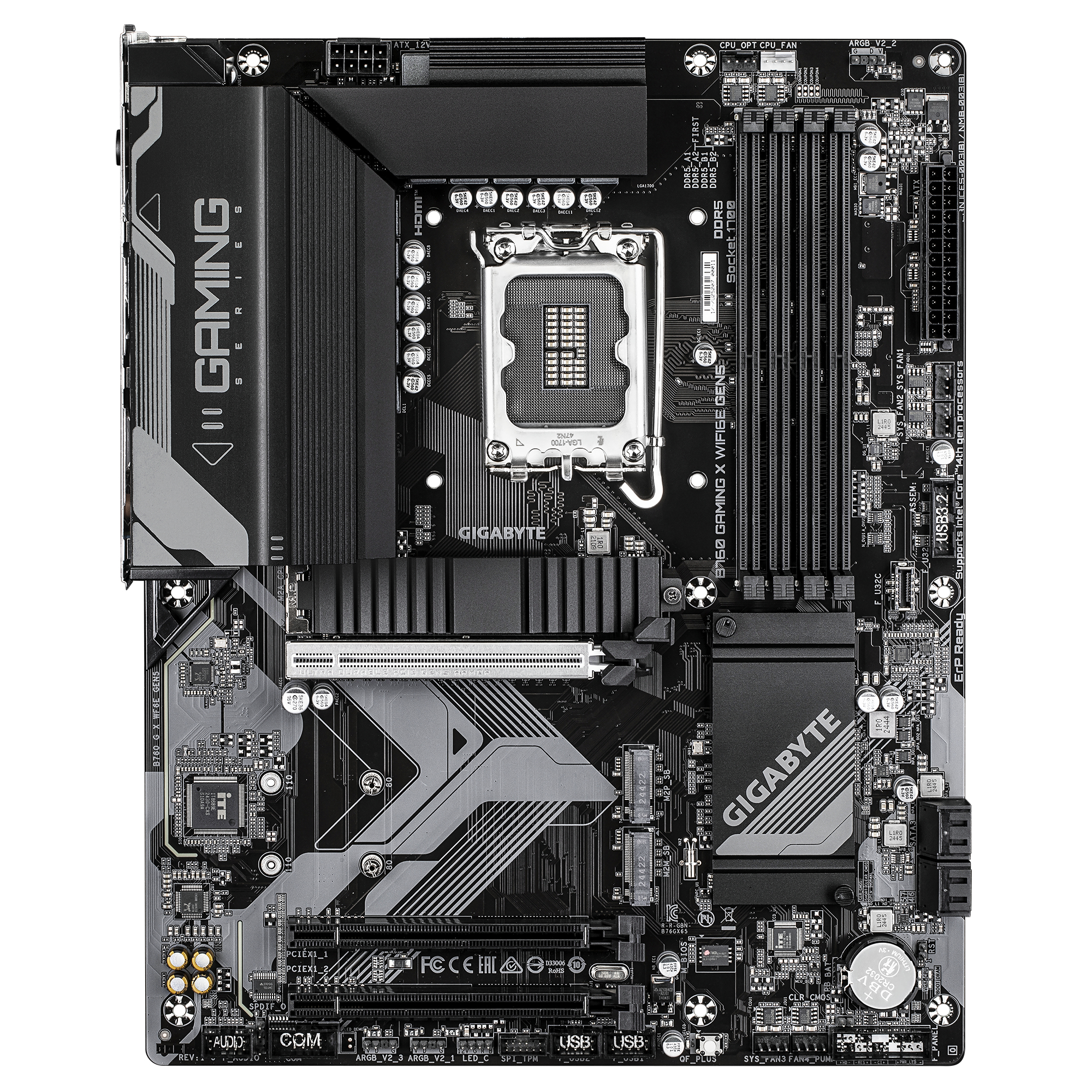 GIGABYTE B760 GAMING X WIFI6E GEN5 Intel B760 LGA 1700 ATX - Afbeelding 2
