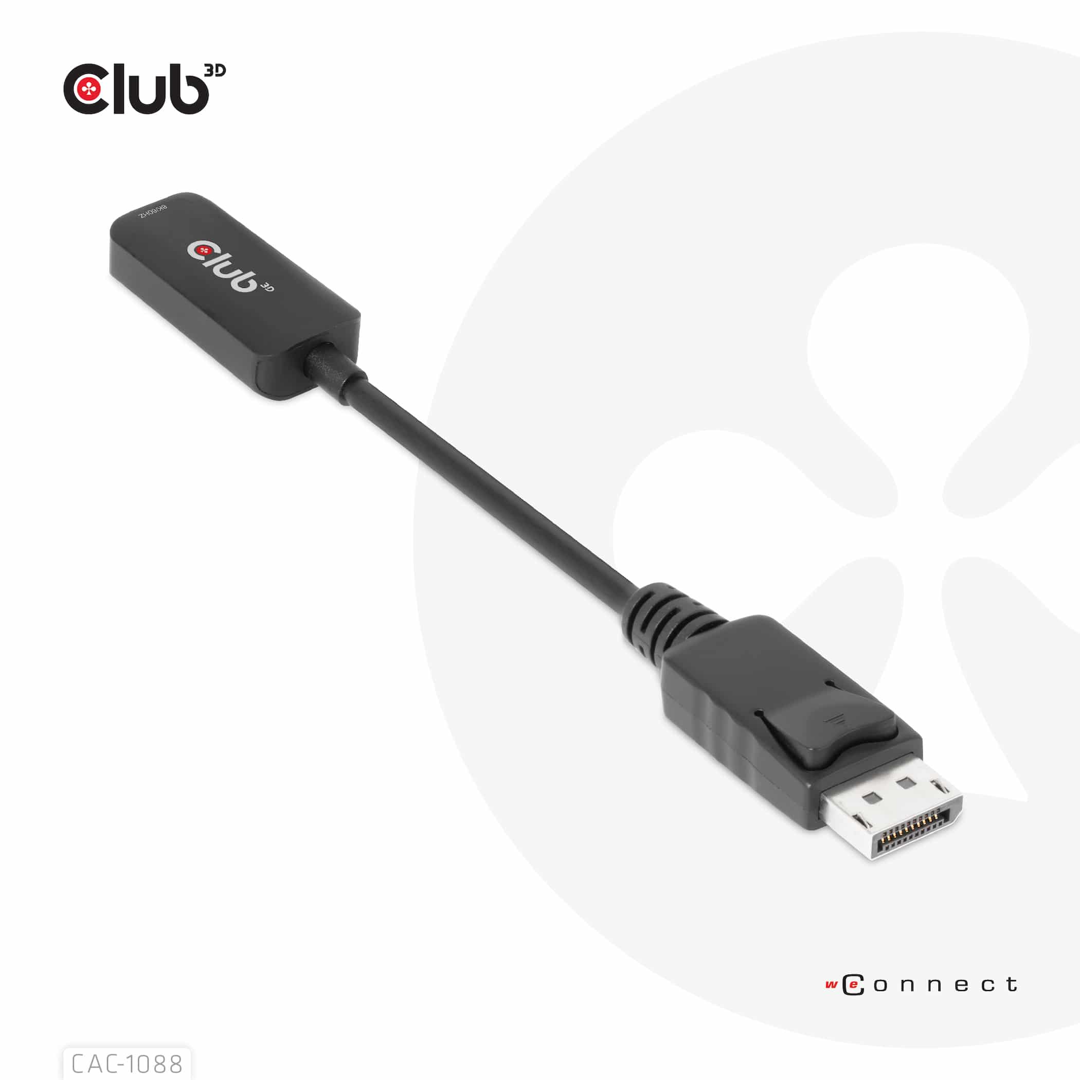 CLUB3D DisplayPort1.4 to HDMI 4K120Hz/8K60Hz HDR Active adapter M/F - Afbeelding 6