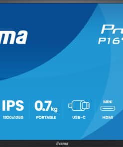 iiyama ProLite P1671HSC-B1 computer monitor 39,6 cm (15.6") 1920 x 1080 Pixels Full HD LED Zwart - Afbeelding 2