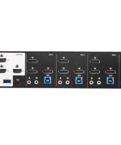 ATEN 4-poorts USB 3.0 4K DisplayPort Triple Display KVMP-switch - Afbeelding 2