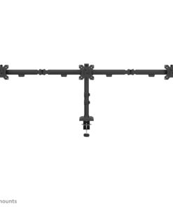 Neomounts DS60-600BL3 desk monitor arm, Clamp/Grommet, 10" - 27", 100 x 100 mm, Height adjust, Black