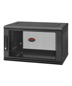 APC NetShelter WX AR106SH4, 6U/HE, 19inch patchkast, Wandmontage, Voorgemonteerd, 400mm diep