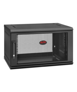 APC NetShelter WX AR106SH4, 6U/HE, 19inch patchkast, Wandmontage, Voorgemonteerd, 400mm diep - Afbeelding 2