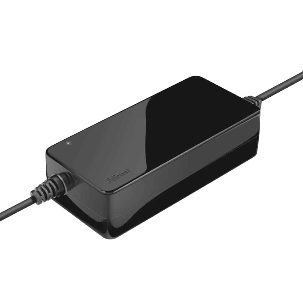 Trust Universele Laptoplader 90W - Laptopadapter – 90W vermogen – 3 m kabel – Zwart