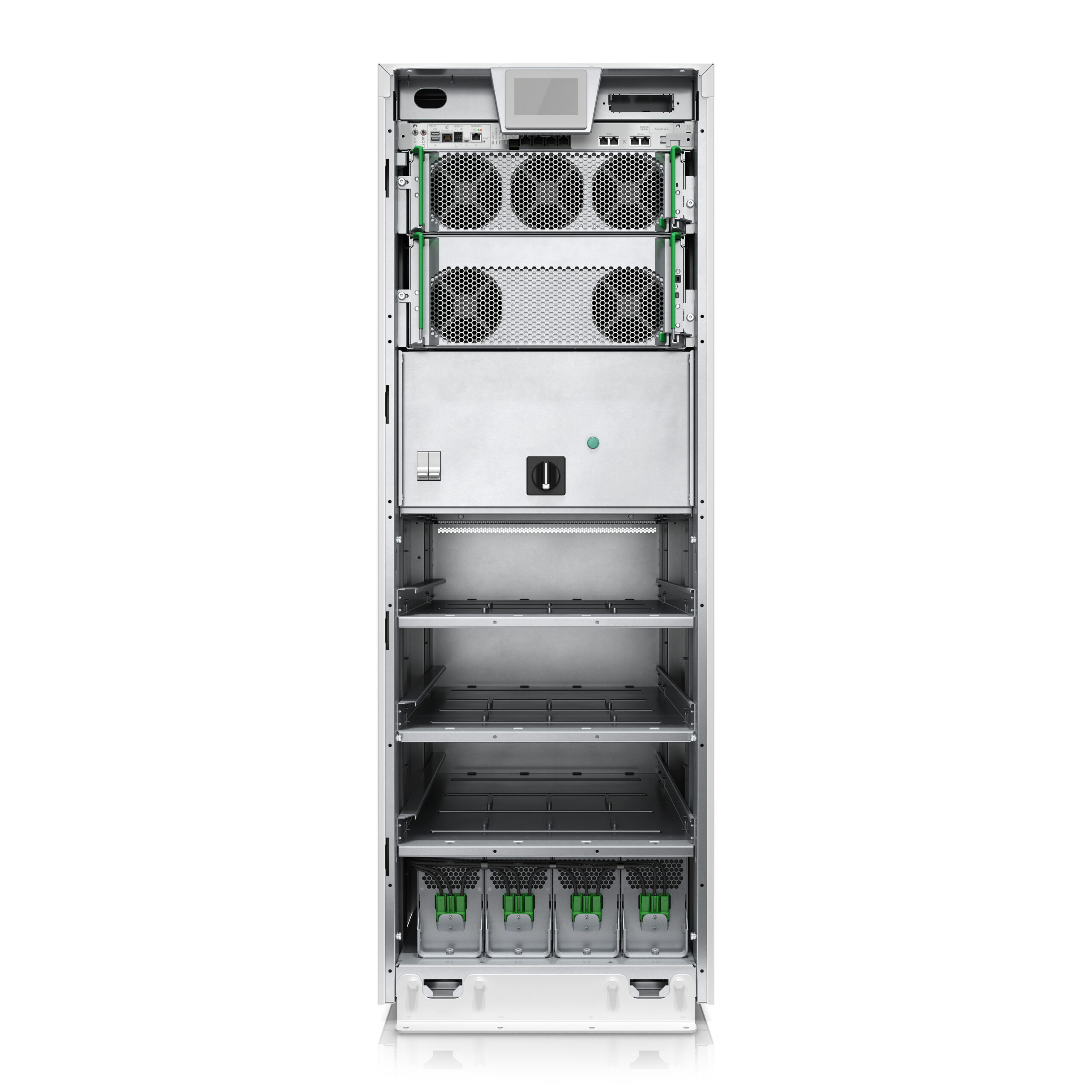 APC Galaxy VS GVSUPS15KB4HS Noodstroomvoeding - 15kW, 3fase(400V) in&uit inc. 1 interne 9 Ah accu cartridge - Afbeelding 3
