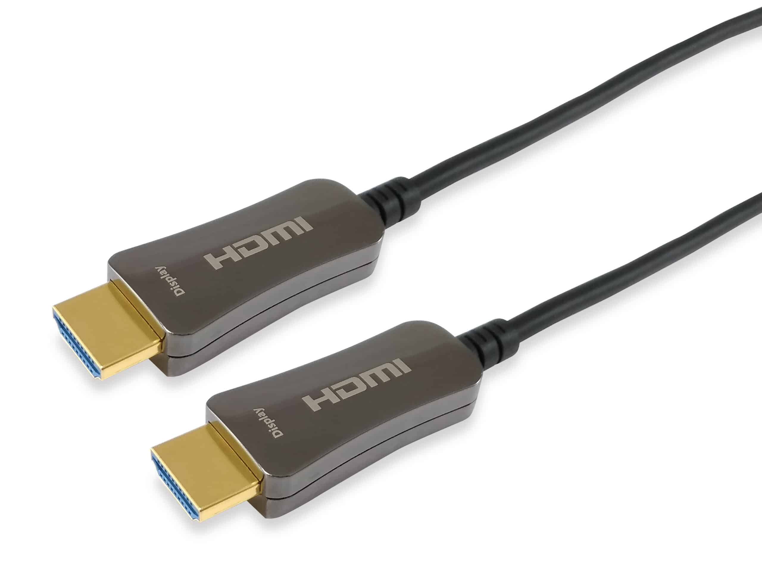 Equip 119433 HDMI kabel 100 m HDMI Type A (Standaard) Zwart